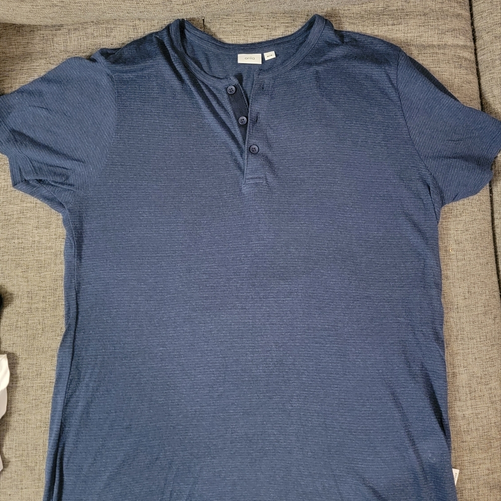Onia linen blend Henley
